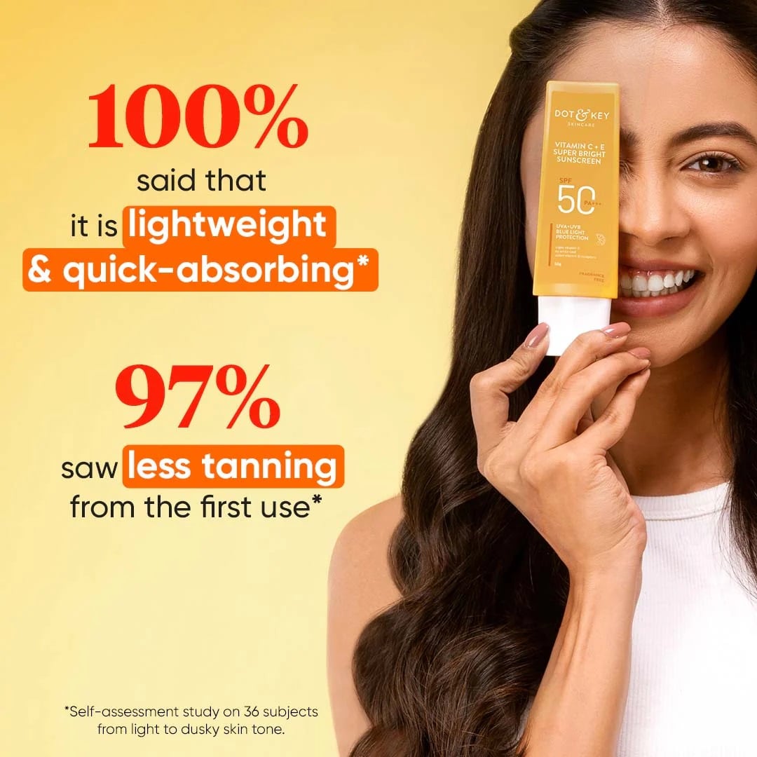 Picture of Dot & Key Vitamin C + E Sunscreen SPF 50+ PA++++ 80gm