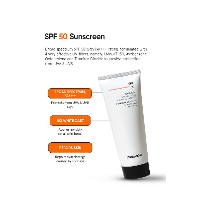 Picture of Minimalist Sunscreen Broad Spectrum SPF50 PA++++ (50g)