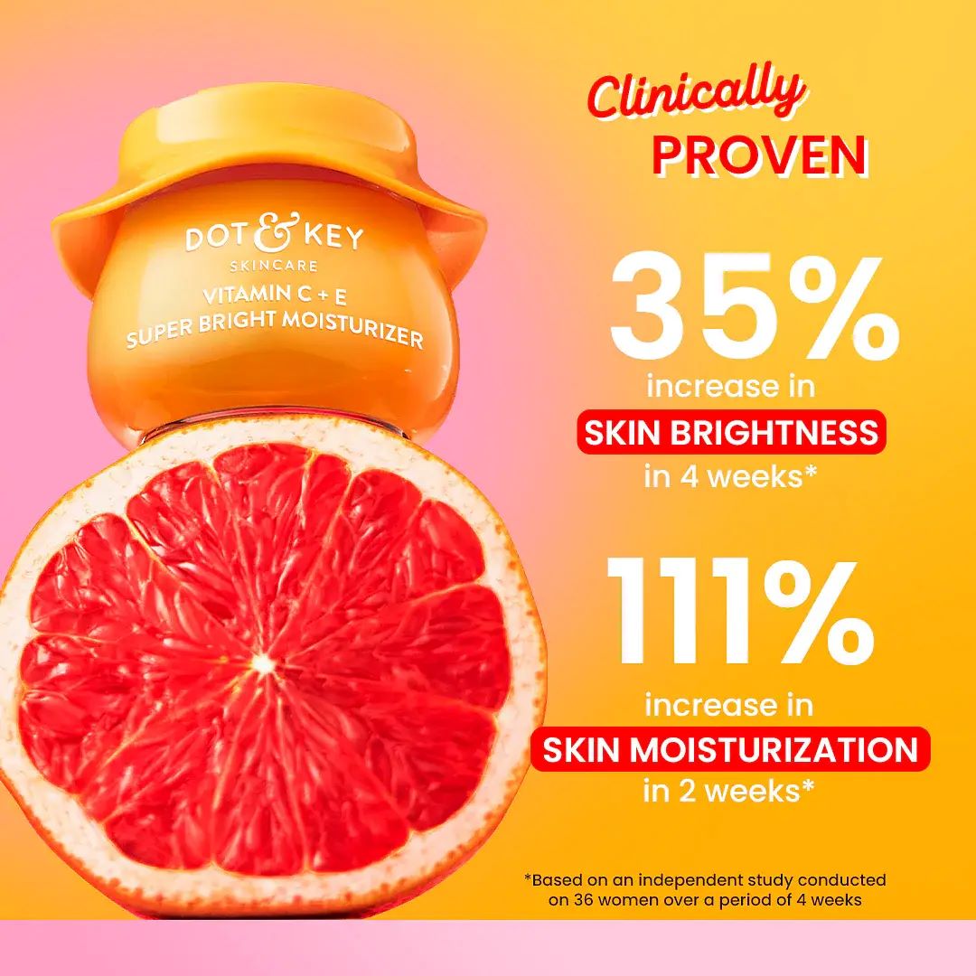 Picture of Dot And Key Vitamin C + E Super Bright Moisturizer 15ml