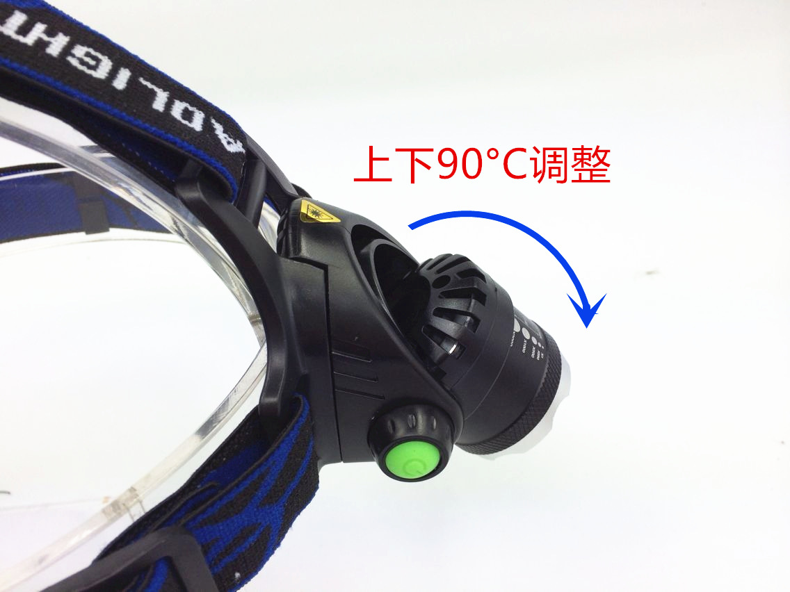 Picture of T6 LED Premium Quality Rechargeable Headlamp