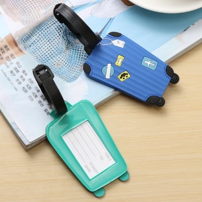 Picture of Luggage Tag || PVC luggage soft glue tag || Bag Tag || Backpack Tag || Tags