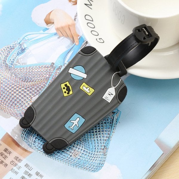 Picture of Luggage Tag || PVC luggage soft glue tag || Bag Tag || Backpack Tag || Tags
