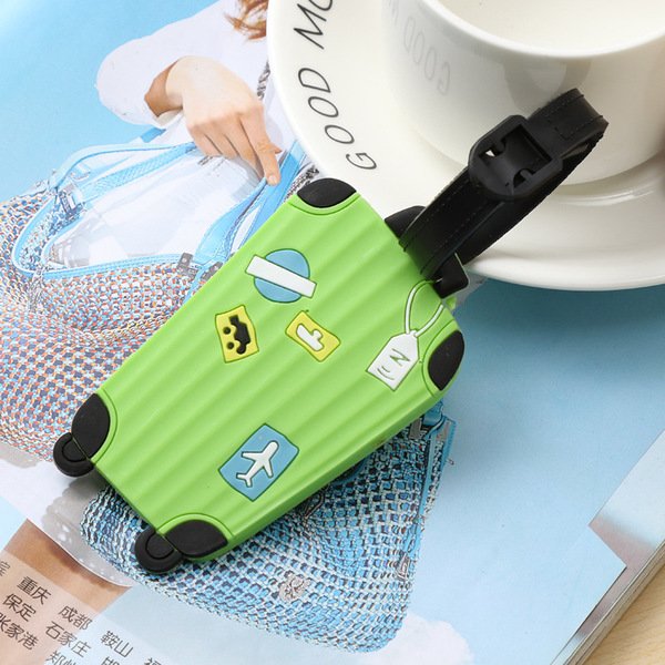 Picture of Luggage Tag || PVC luggage soft glue tag || Bag Tag || Backpack Tag || Tags