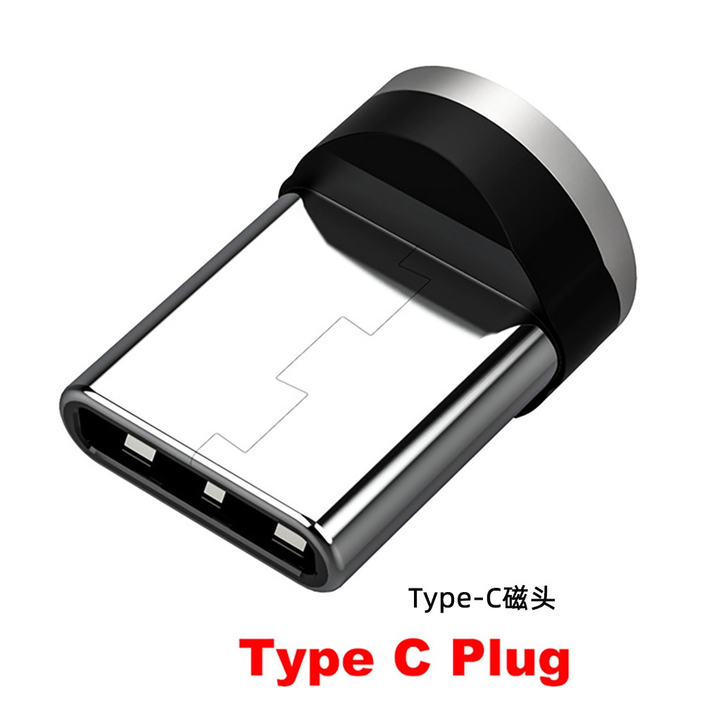 Picture of Magnetic Fast Charging Cable With Led Indicator - Type B / Type C / Type IOS - ( One cable + One head)