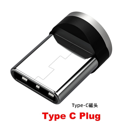 Picture of Magnetic Fast Charging Cable With Led Indicator - Type B / Type C / Type IOS - ( One cable + One head)