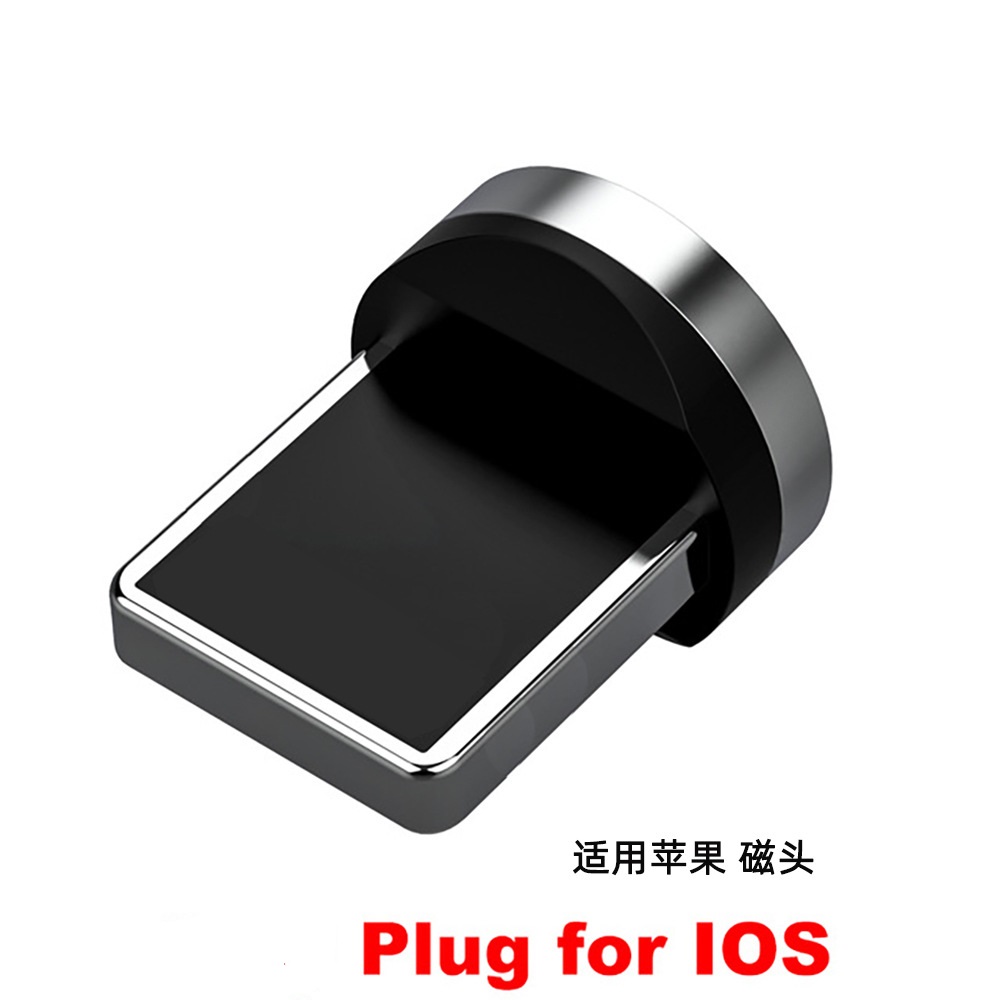 Picture of Magnetic Fast Charging Cable With Led Indicator - Type B / Type C / Type IOS - ( One cable + One head)