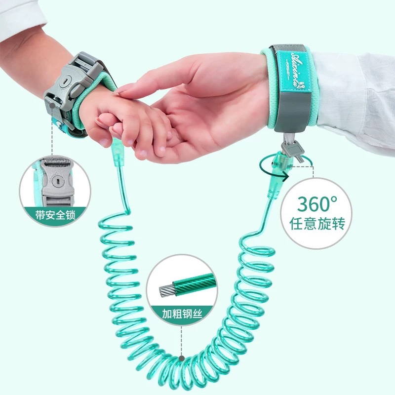 Picture of Baby Child Anti Lost Wrist Link Safety Harness Strap With Lock