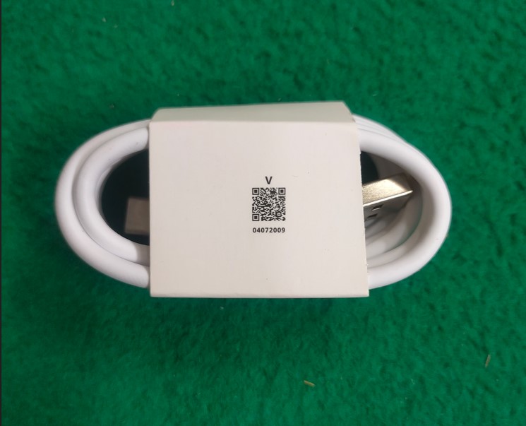 Picture of VOOC Fast Charging Cable for Oppo / Realme 65W Type C Orange Inteface