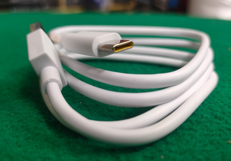 Picture of VOOC Fast Charging Cable for Oppo / Realme 65W Type C Orange Inteface