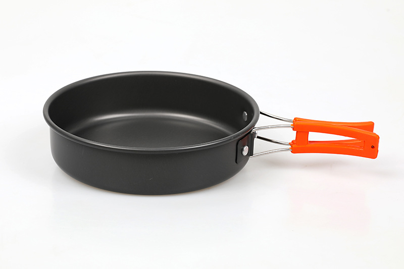 Picture of Bdhills Camping Cookware - 2/3 Person Portable Outdoor Cooking Set with Kettle HK310