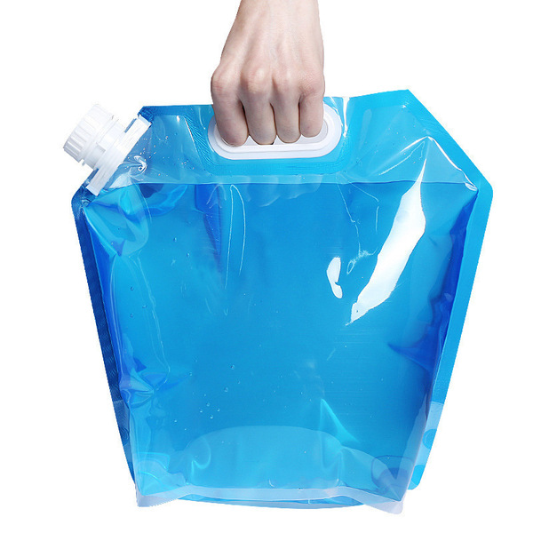 Picture of 10L / 5L Foldable Water Bag with faucet for Camping and Outdoors