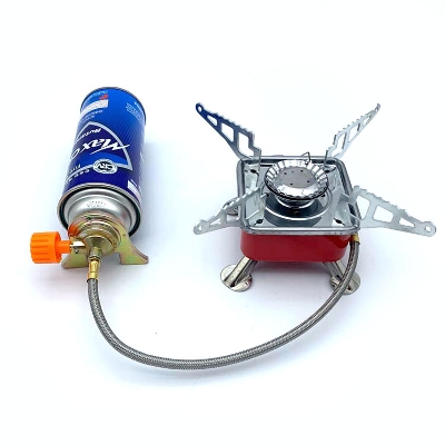 Picture of Safe and Foldable Camping Cart Stove for Camping and Outdoors with Free Gas Can