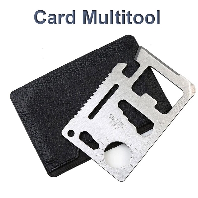 Picture of Multifunctional Card Tool Card For Outdoors Survival - Be Prepared For Any Situation With Multifunctional Card Tool For Survival