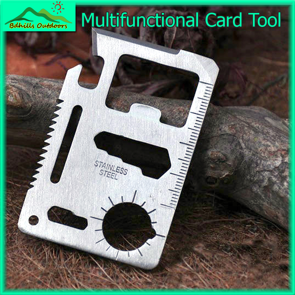Picture of Multifunctional Card Tool Card For Outdoors Survival - Be Prepared For Any Situation With Multifunctional Card Tool For Survival