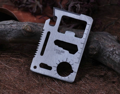 Picture of Multifunctional Card Tool Card For Outdoors Survival - Be Prepared For Any Situation With Multifunctional Card Tool For Survival