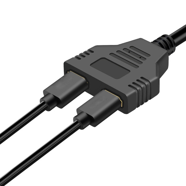 Picture of HDMI Splitter - Single HDMI to Double HDMI Converter Cable HDMI Male to 2 HDMI Female 1 in 2 out Splitter