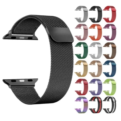 Picture of Magnetic Strap For Apple watch Band 49 mm 42mm 44mm 45mm bracelet iWatch 3 4 5 6 7 se 8 ultra straps