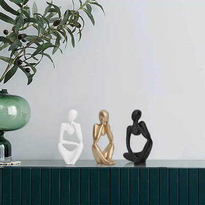 Picture of Artistic Resin Sculpture for Elegant Decor