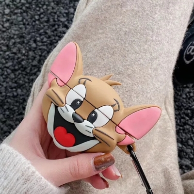 Picture of JERRY (Only Cover) For Apple Airpods Pro and  pro 2nd Gen Premium Earbuds Protective Cover (Headphone not included) joyroom T03s Pro Headphone not included