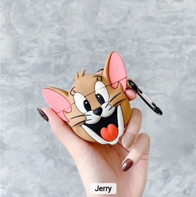 Picture of JERRY (Only Cover) For Apple Airpods Pro and  pro 2nd Gen Premium Earbuds Protective Cover (Headphone not included) joyroom T03s Pro Headphone not included