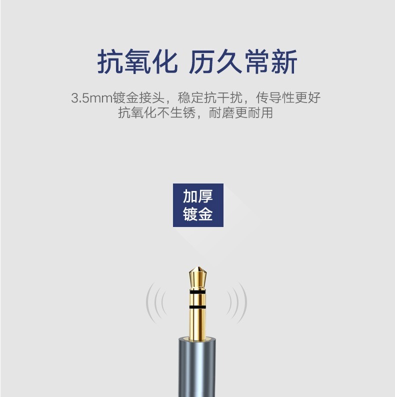 Picture of 6.5 mm to 3.5 mm audio aux cable