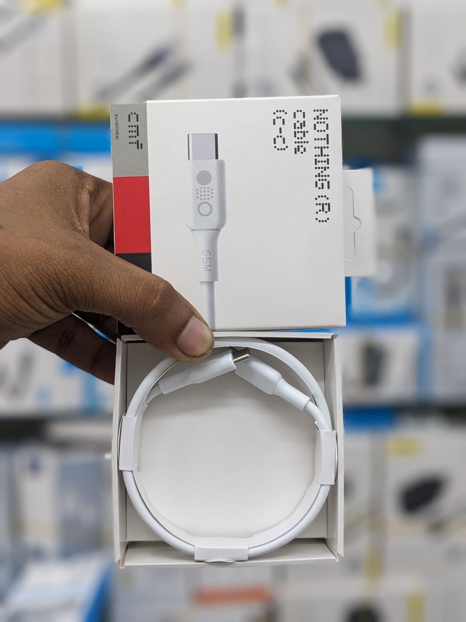 Picture of Nothing Phone 65W USB-C to USB-C Fast Charging Cable – 100cm PD Quick Charge