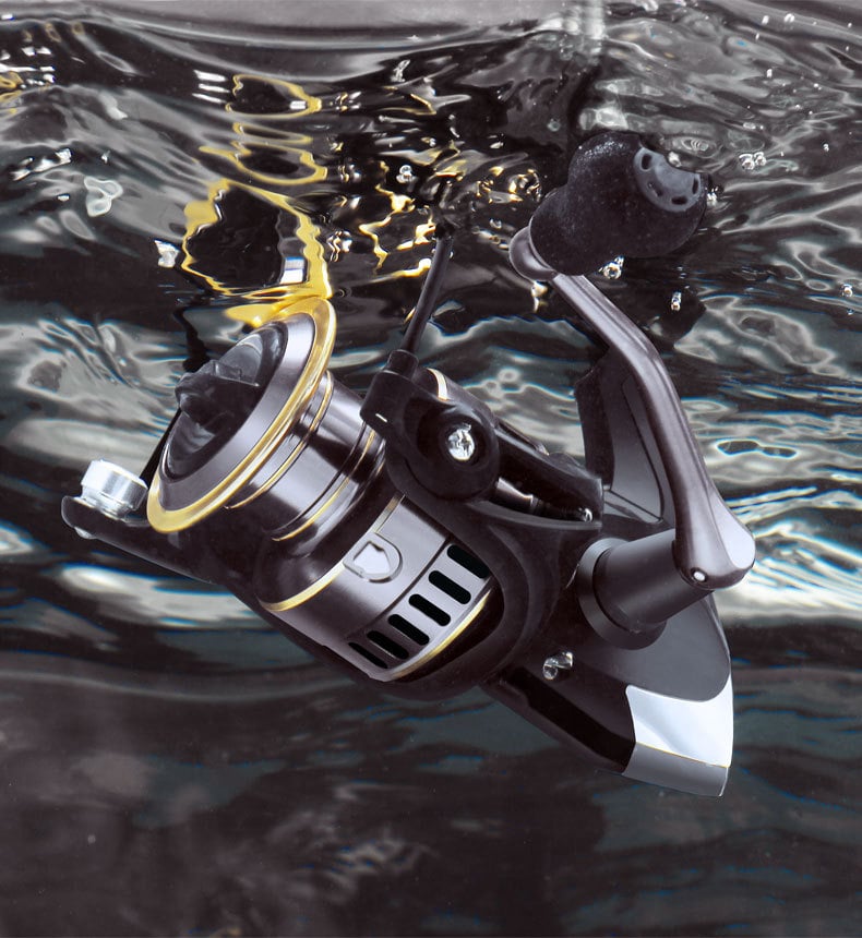 Picture of Metal Wheel Reel For Professional Fishing Experience
