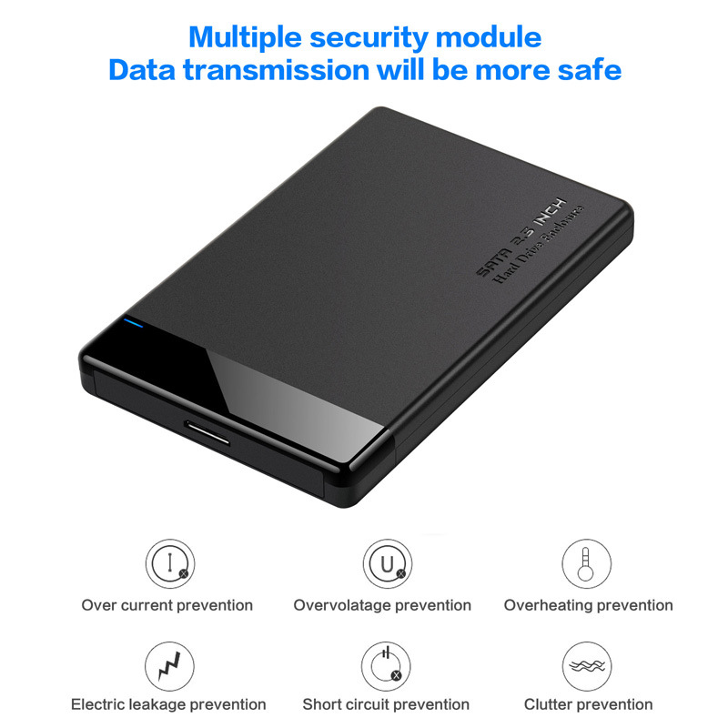 Picture of 2.5" HDD External Case USB 3.0 - 5 Gbps SATA HDD Exclosure Box