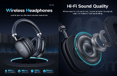 Picture of Hoco W35 Max Stereo HiFi Music Headphones