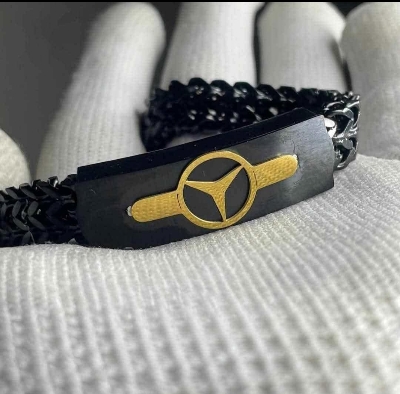 Picture of Mercedes Benz  Stainless Steel Men’s Bracelet