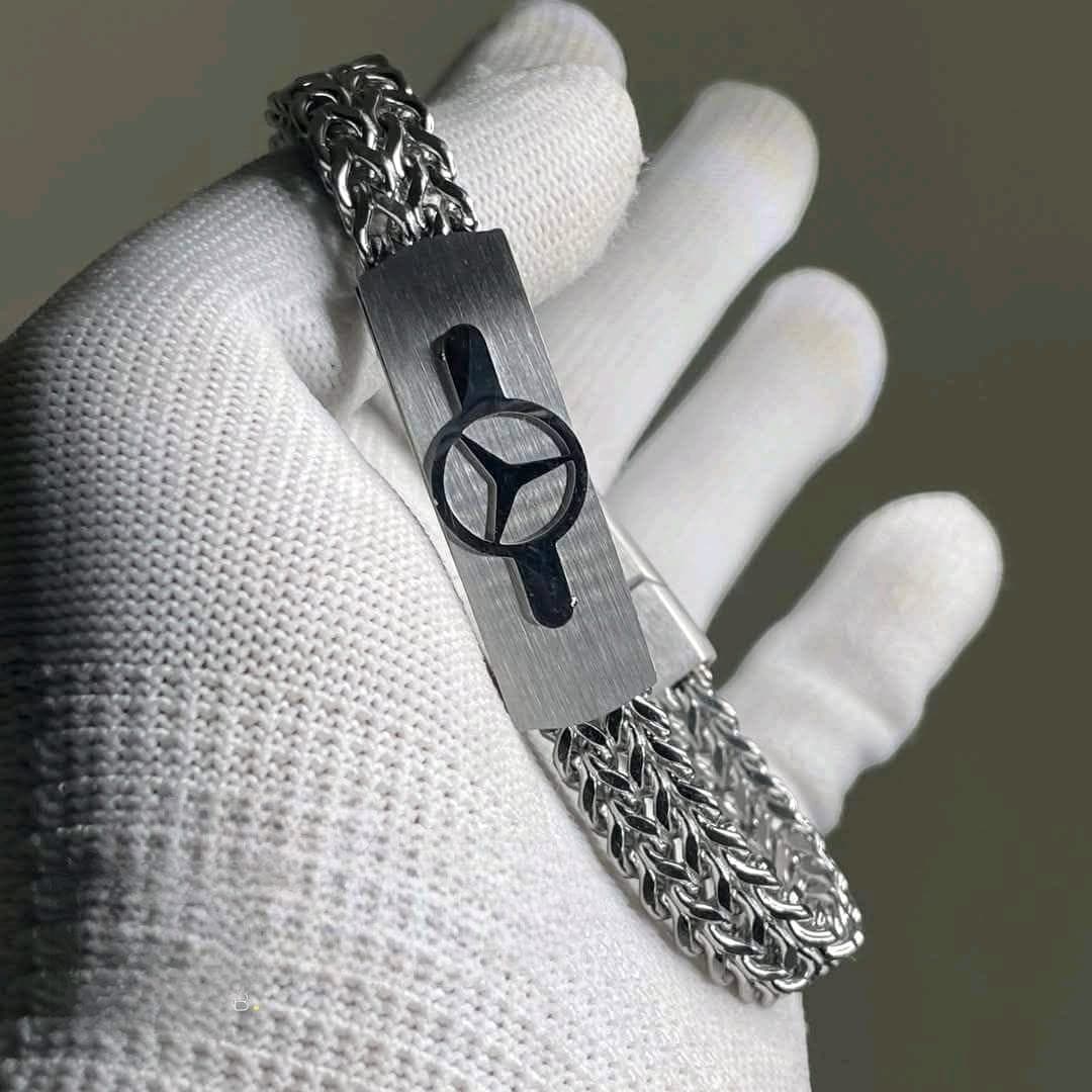 Picture of Mercedes Benz  Stainless Steel Men’s Bracelet