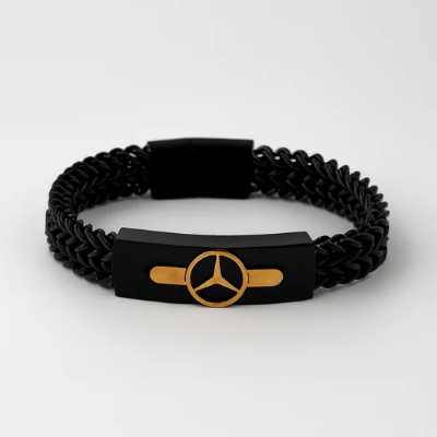 Picture of Mercedes Benz  Stainless Steel Men’s Bracelet