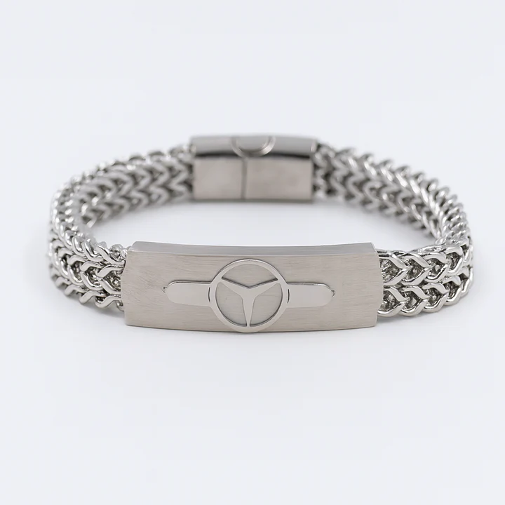 Picture of Mercedes Benz  Stainless Steel Men’s Bracelet