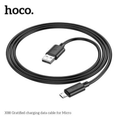 Picture of Hoco X88 Micro Usb Fast Charging Cable Type-B Gratified Fast Charging Data Cablefor Micro Usb Type B Cable