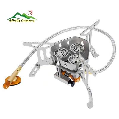 Picture of 3B Model Portable Camping Stove with Free Adapter and Gas Can