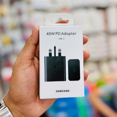 Picture of Samsung 45W PD Fast Power 3 Pin Adapter  (Model - EP-T4510)