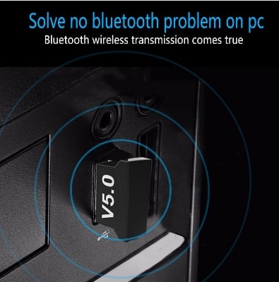 Picture of Speedy Bluetooth 5.0 adapter USB adapter desktop computer adapter 5.0 adapter Bluetooth audio receiver
