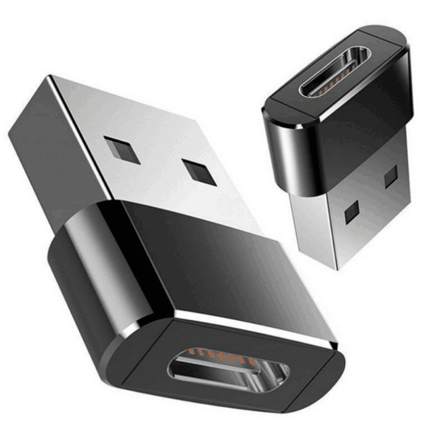 Picture of USB Type A mate to Type C Female Adapter | USB C Adapter USB A Male to USB Type C Female Connector Type-c Adapter |  OTG Type C Female To USB A Male Converter
