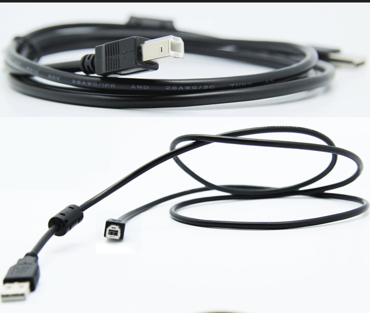 Picture of 1.5 meter Printer Cable USB 2.0 for all type of usb printers