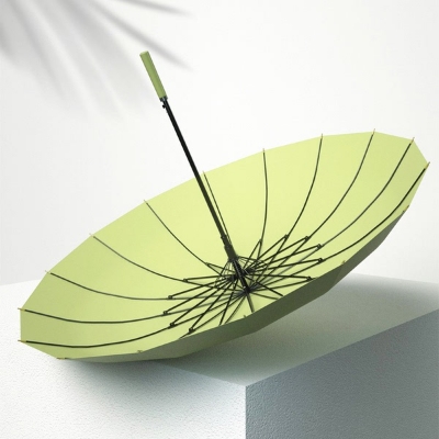 Picture of Creative retro umbrella - Premium Quality Exclusive Design 16 Bone Automatic Open Umbrella - straight rod, anti-storm, business class, double -handed long -handled