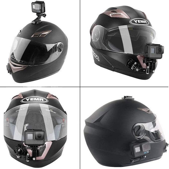 Picture of Action Camera Mount- Motorcycle Adjustable Helmet Chin Mount Compatible with Hero 3/4/5/6/7/8 Cameras