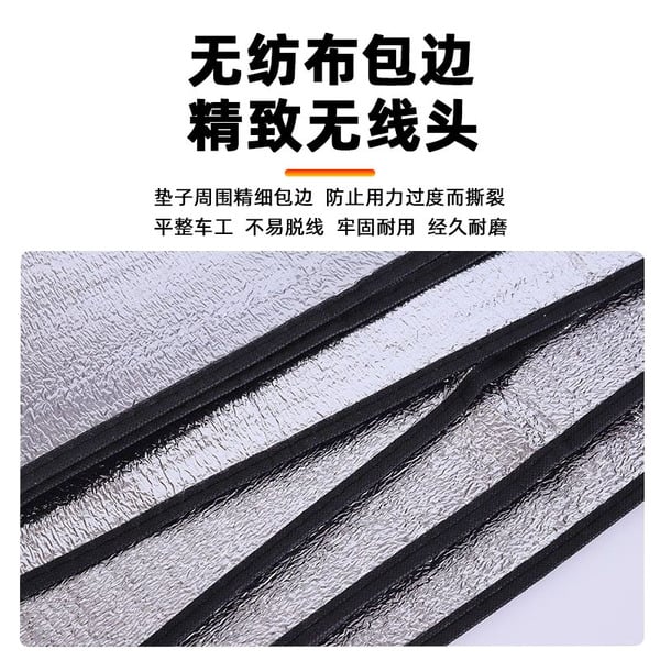 Picture of Double-Sided Aluminum Film Moisture-Proof Mat – Thickened Beach Mat for Camping, Lunch Breaks, and Emergency Use