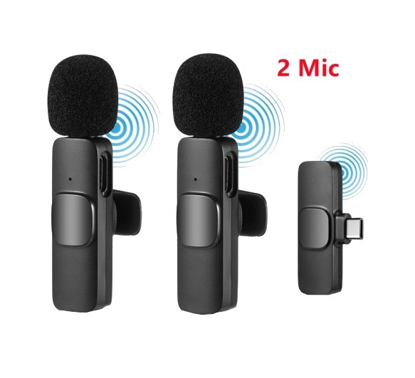 Picture of K9 Double Wireless Dual Microphone for Smartphone Type C