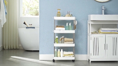 Picture of 4 Layer Reck cart shelf portable and detachable | Multipurpose Shelf