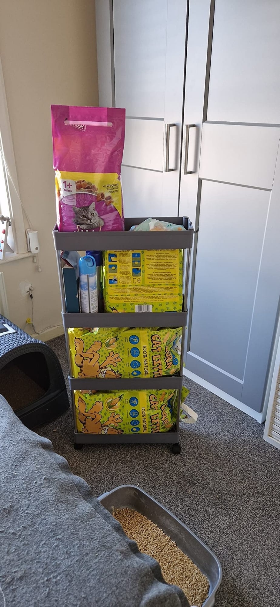 Picture of 4 Layer Reck cart shelf portable and detachable | Multipurpose Shelf