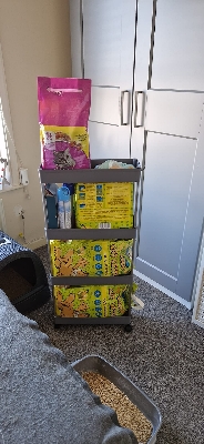 Picture of 4 Layer Reck cart shelf portable and detachable | Multipurpose Shelf