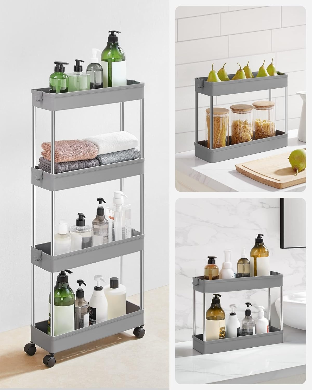 Picture of 4 Layer Storage Cart / reck | Multipurpose Shelf