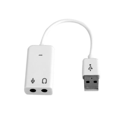 Picture of 7.1 Channel supported USB Audio Adapter External Sound Card