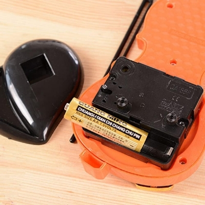 Picture of Elegant Violin-Themed Alarm Clock – Retro Handmade Desk Clock for Office, Bedroom & Gifts