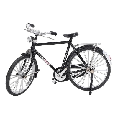 Picture of Alloy Bicycle Figurine – Handcrafted Miniature Model for Modern Home & Desk Decoration